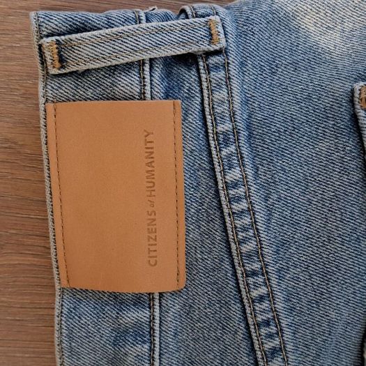 Citizens of Humanity straight blue jeans