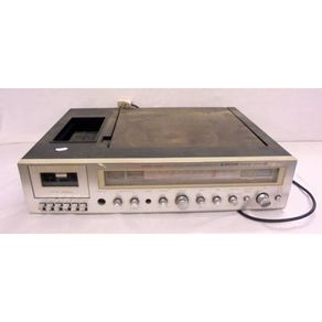 Retro 70s Waltham STM-50 Record Player/Tape Deck/Radio Stereo with Speakers