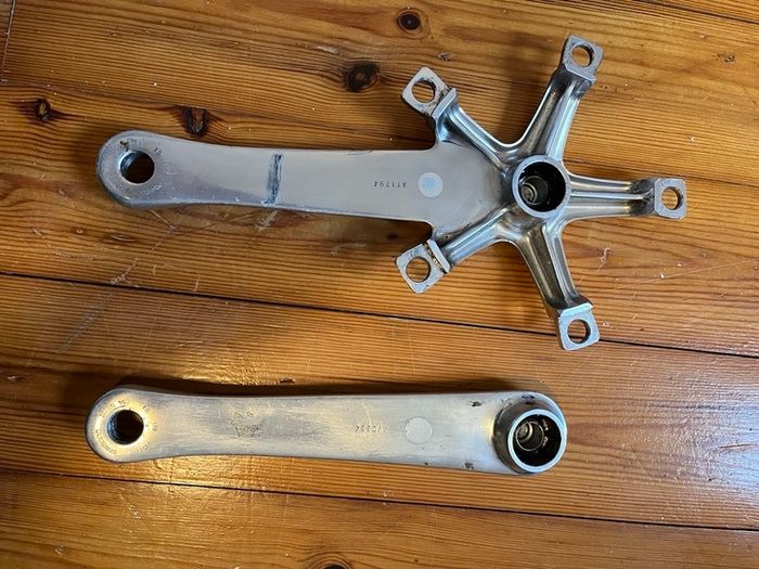 Shimano Dura Ace 7700 cranks 170mm