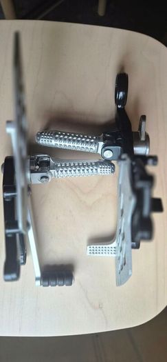 OEM BMW S1000RR (2009-2014) Front Footrest / Rearset Assembly."