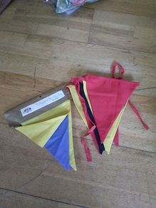 Fabric bunting