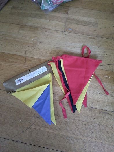 Fabric bunting