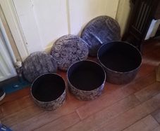 3 storage boxes