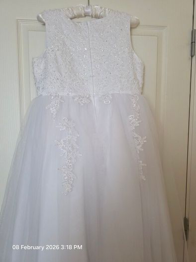 Girls Large/Plus size Communion Dress