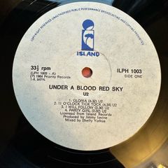 Selling off my rare U2 collection of Zimbabwe releases. Under a blood red sky. Vinyl vg. Sleeve vg which is excellent for Zimbabwe release as it's made from recycled paper