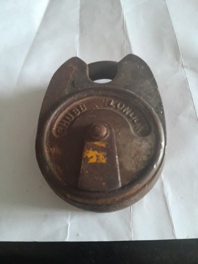 vintage chubb lock