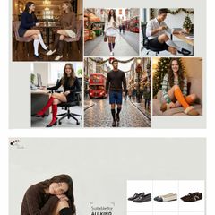 Mysocks Knee High Length Long Socks pack 6pcs - Soft Cotton - white black anthracite brown ashes indigo - Women Men Ladies Gents Girls Boys