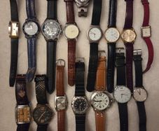 16 Watches Lot. Casio,Emporio Armani, Louis Valentin, etc