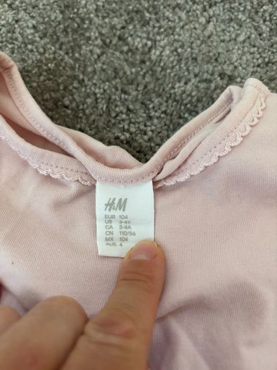 H&M girl dress 3-4 years 110cm
