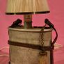 ww2 water bottle lamp Image 4
