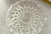 Vintage Crystal Ashtray Trinket Bowl Candy Dish