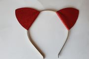 New - No Tags - A Childs Hair Band - Red