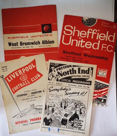 1960s Football Programmes