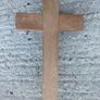 Vintage Wooden Inri Cross Image 4