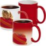 Personalised photo Colour Changing Red Mug with your photo or image in Red Image 4