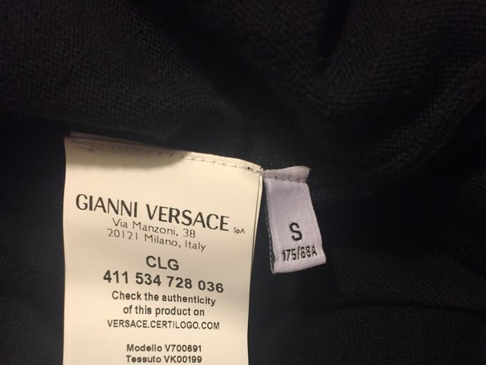 versace sweater size s brand new
