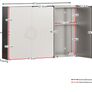 Triple bathroom wall cabinet Image 2