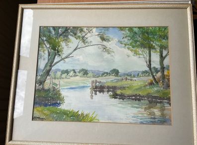 3 Original Watercolour Paintings