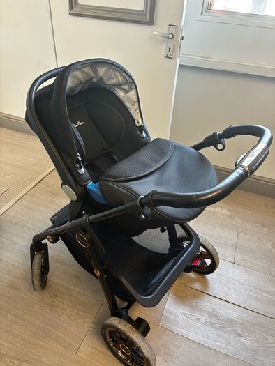 Complete sliver cross Pram system for sale