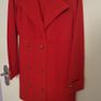 PrettyLittleThing Red Blazer Dress with Gold Buttons Image 6
