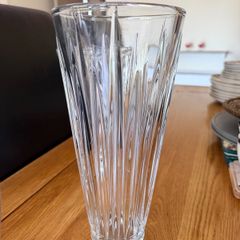Galway crystal flower vase