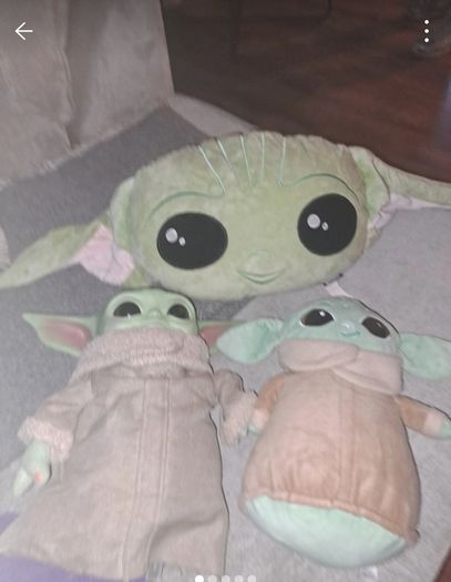Talking Yoda, Pillow & teddy