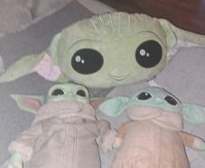 Talking Yoda, Pillow & teddy