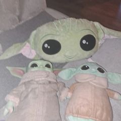 Talking Yoda, Pillow & teddy