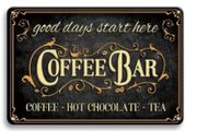 Coffee Bar : Metal Sign