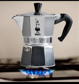 Bialetti Moka Express 3-cup stovetop coffee maker