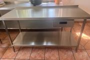 Heavy duty stainless steel table
