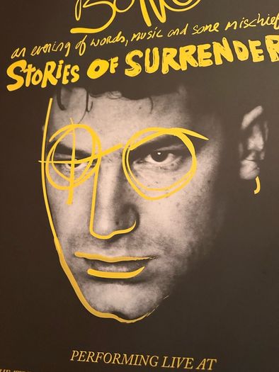 Bono stories of surrender official poster / as new U2