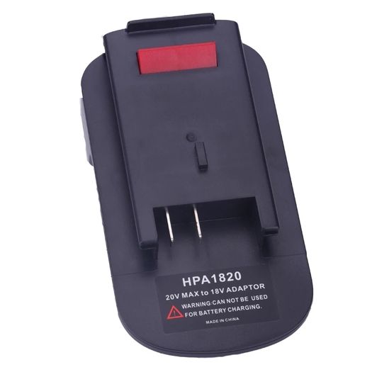 Adapter battery for black decker