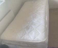 single bed & and mattress