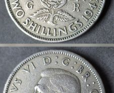 Great Britain Florin 1946...1950 George VI KM# 865