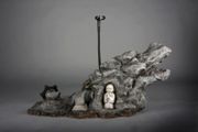 Coomodel 1/6 Dragon Rock Of Okehazama Scene Platform Se023 1/6 Samurai Diorama