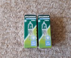 Sylvania Axial HD 100W GY6.35 12V halogen bulb