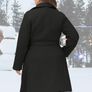 Brand New Hanna Nikole Women's Plus Size Wool Coat Double-Breasted - Image 5