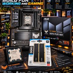 Asus X870 + Ryzen 9 + 96gb Ddr5