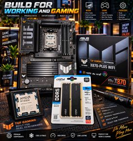 Asus X870 + Ryzen 9 + 96gb Ddr5