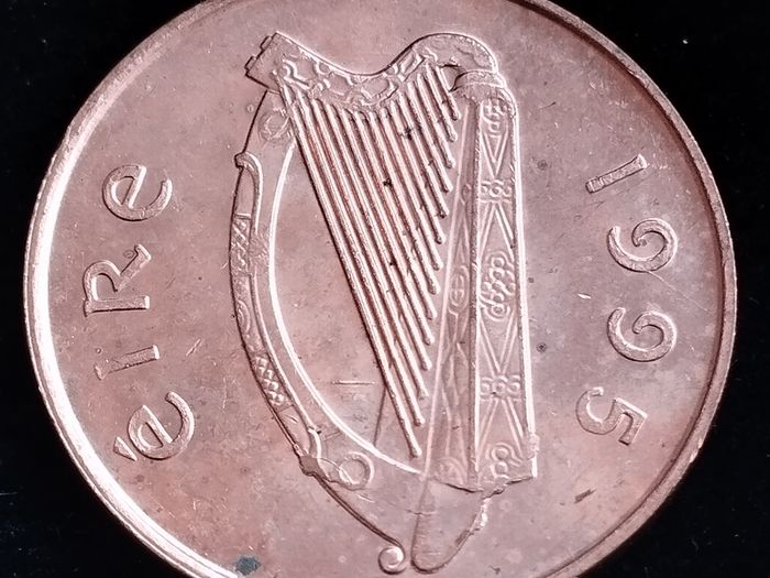 Ireland - 1995 - ERROR - 2 Pence - Bird - KM.21 - [#2058]