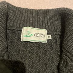 Original Aran Co wool jumper Medium