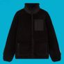 [NEW] GYM+COFFEE Industry Fleece Jacket Black Unisex XS Image 6