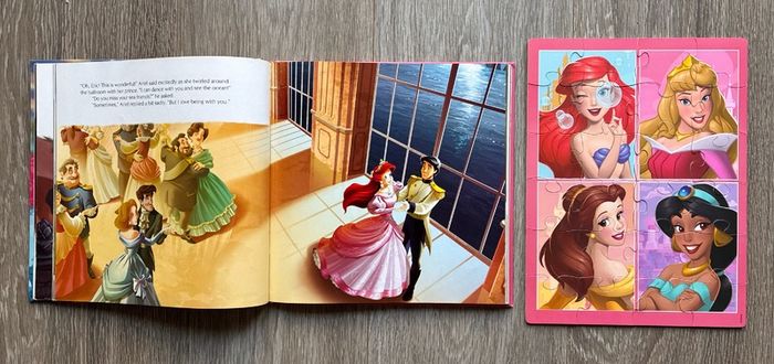 Disney Princess Book & Jigsaw