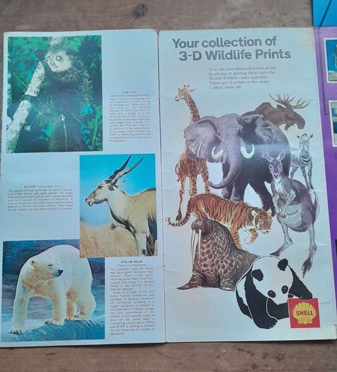 The World Wildlife Album - 3D Prints From Shell - Complete