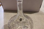 Sterling - Hand Cut - Lead Crystal - Ships Decanter - Hight(26cm)/Diam(20cm)