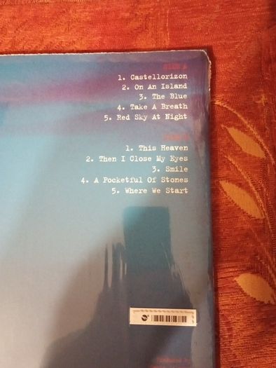 Lp Dave Gilmore On An Island Lp Brand New