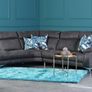 L-shaped Corner Sofa with Electric recliner and usb charger, Michael Murphy Furniture Dewsbury Sofa Grey Image 7