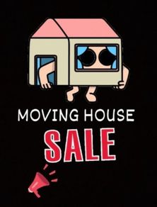 Moving house sale