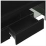 51 Inch Black Modern LED TV Stand Cabinet High Capacity TV Stand for Living Room Image 3